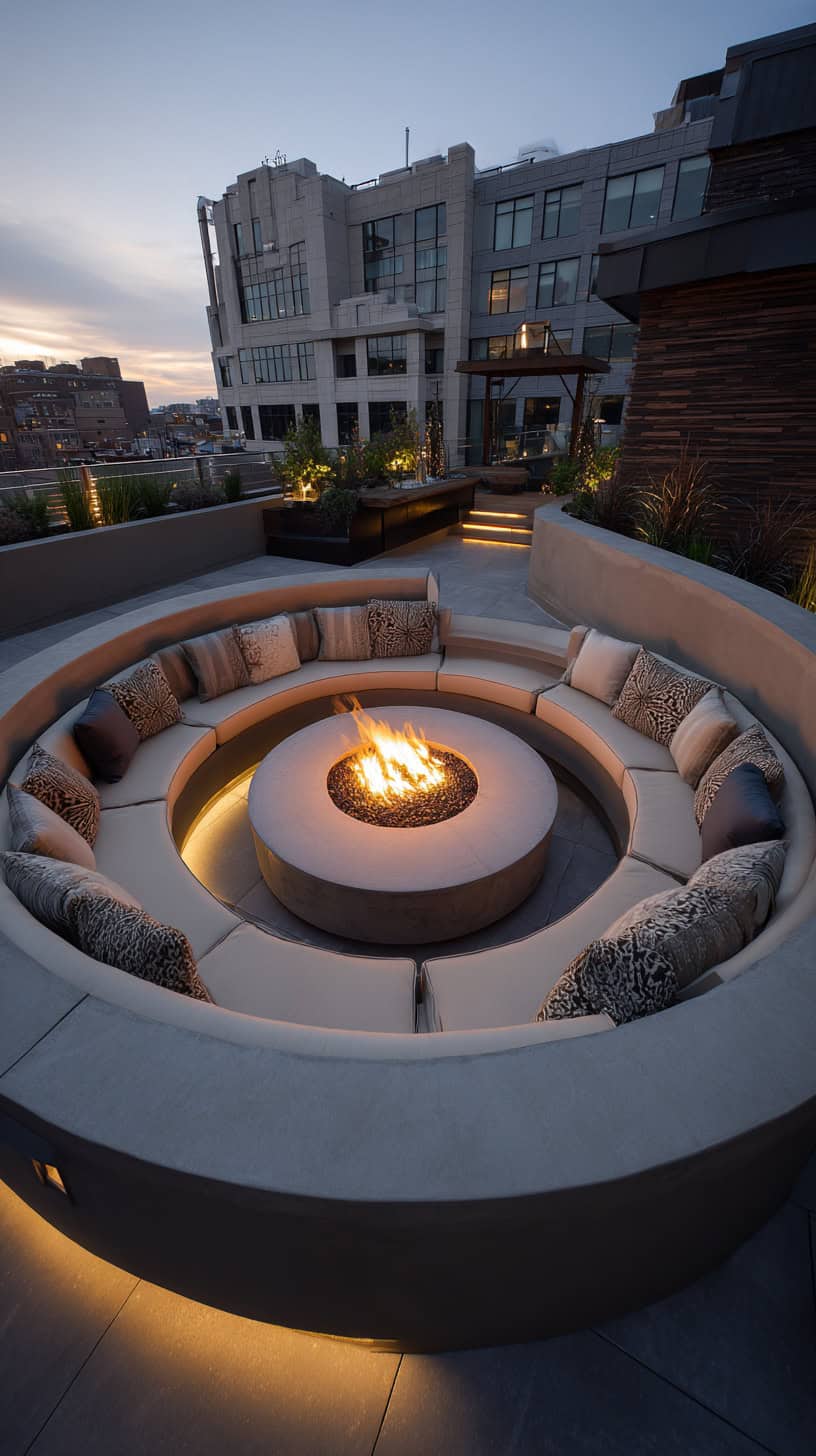 Built-In Seating Fire Circle - Image 1