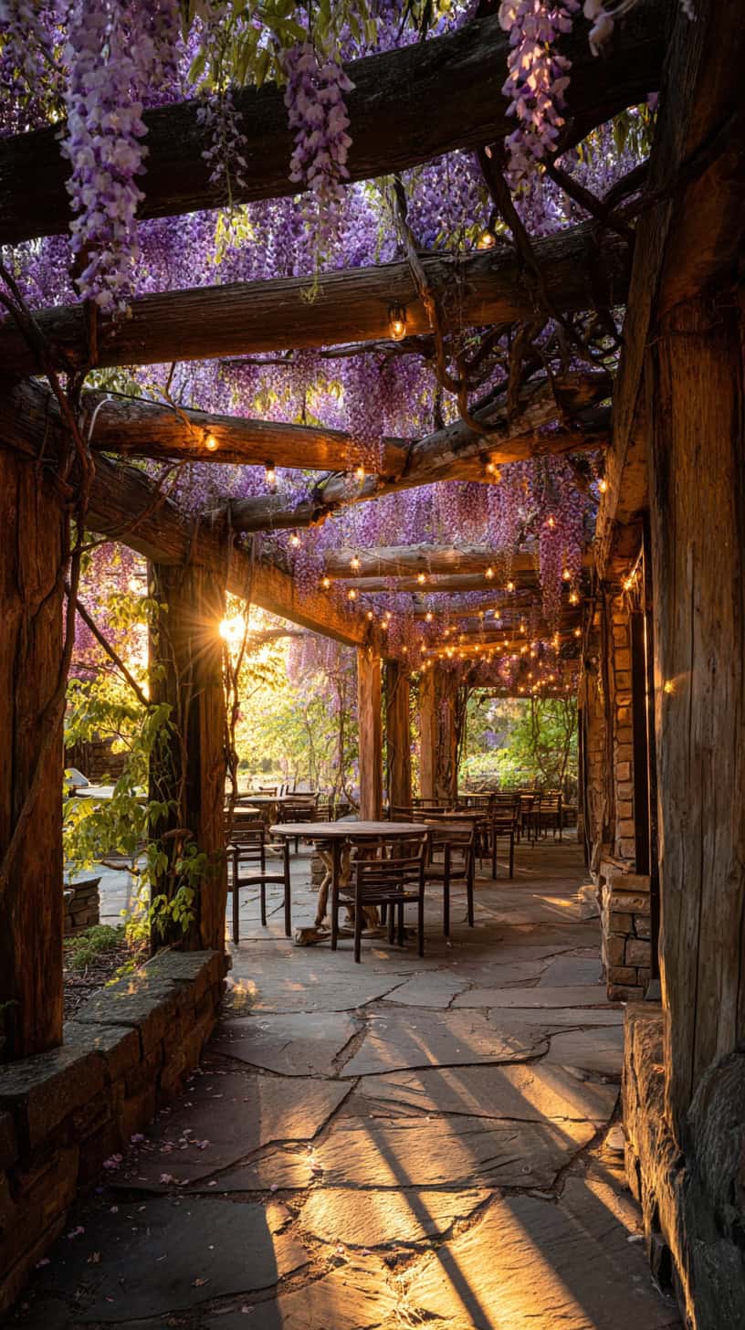 Classic Wooden Pergola Retreat - Image 1