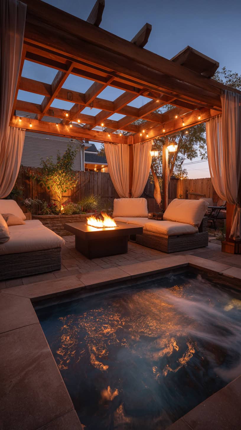 Covered Hot Tub Nook - Image 1