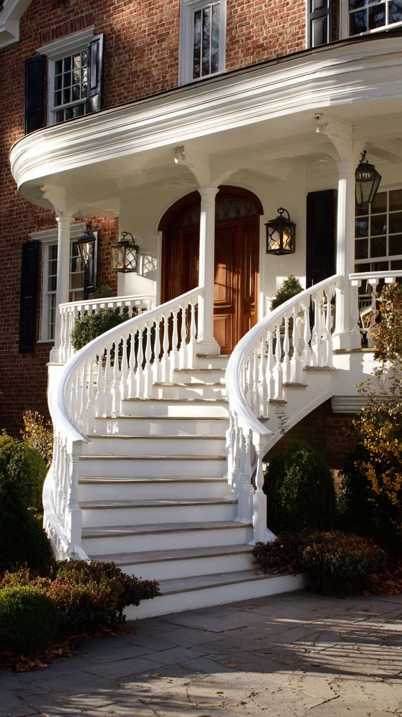 Curved Front Porch Steps - Image 2
