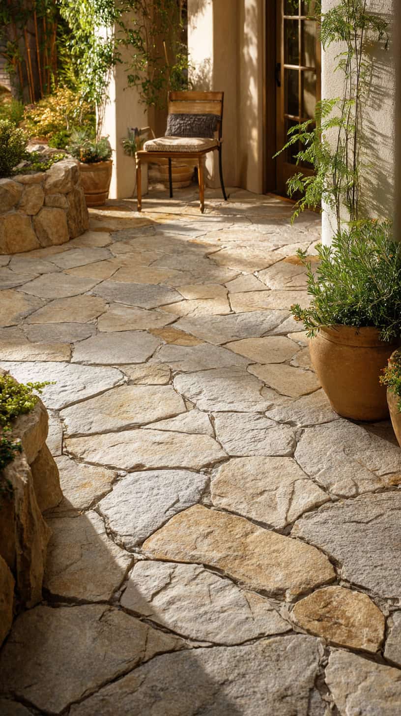 Cut Stone Patio - Image 2