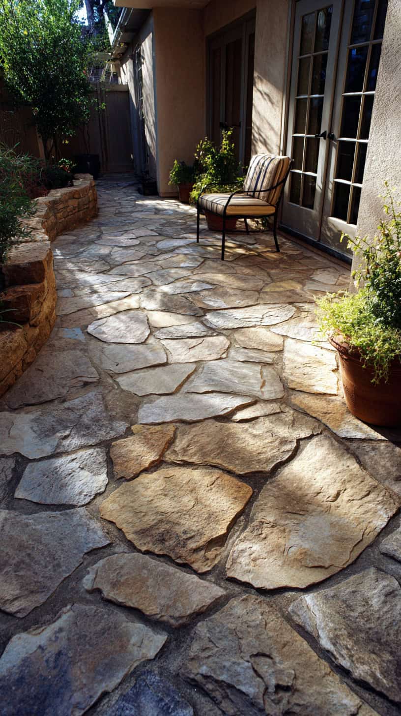 Cut Stone Patio - Image 1