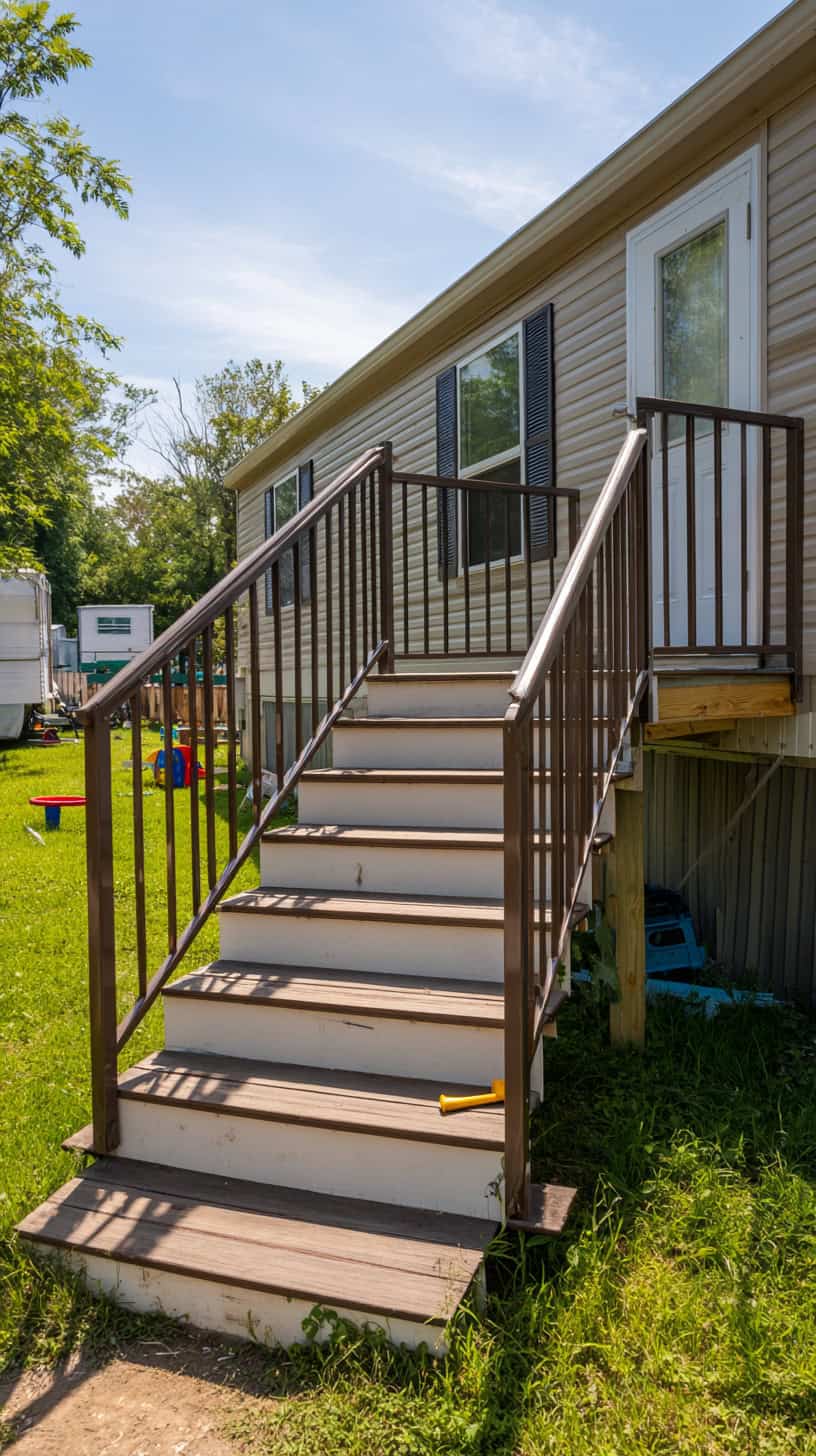 Easy Exterior Stairs To Front Door Builds for Busy Moms - Image 2