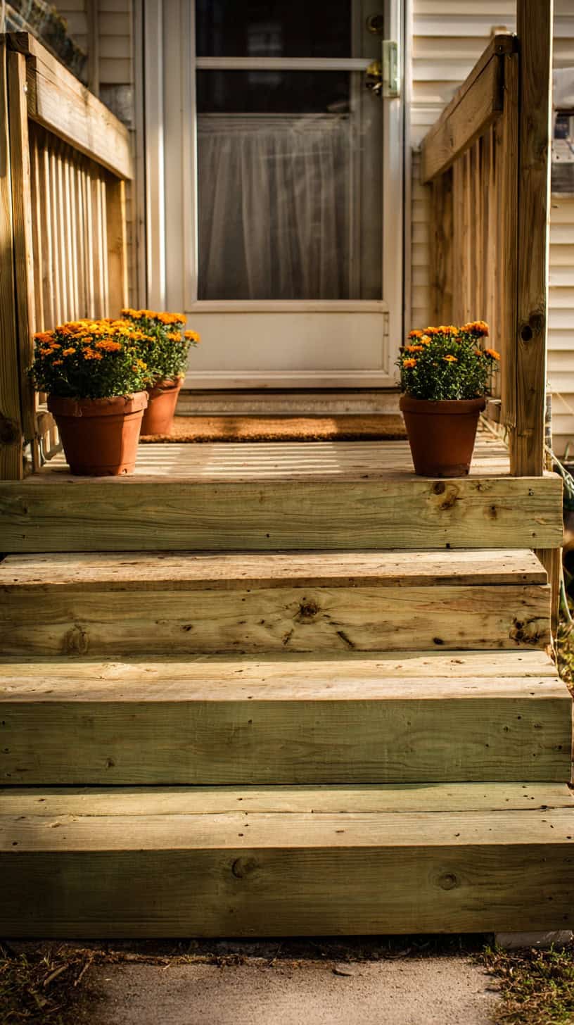 Entrance Front Deck Ideas on a Dime - Image 2