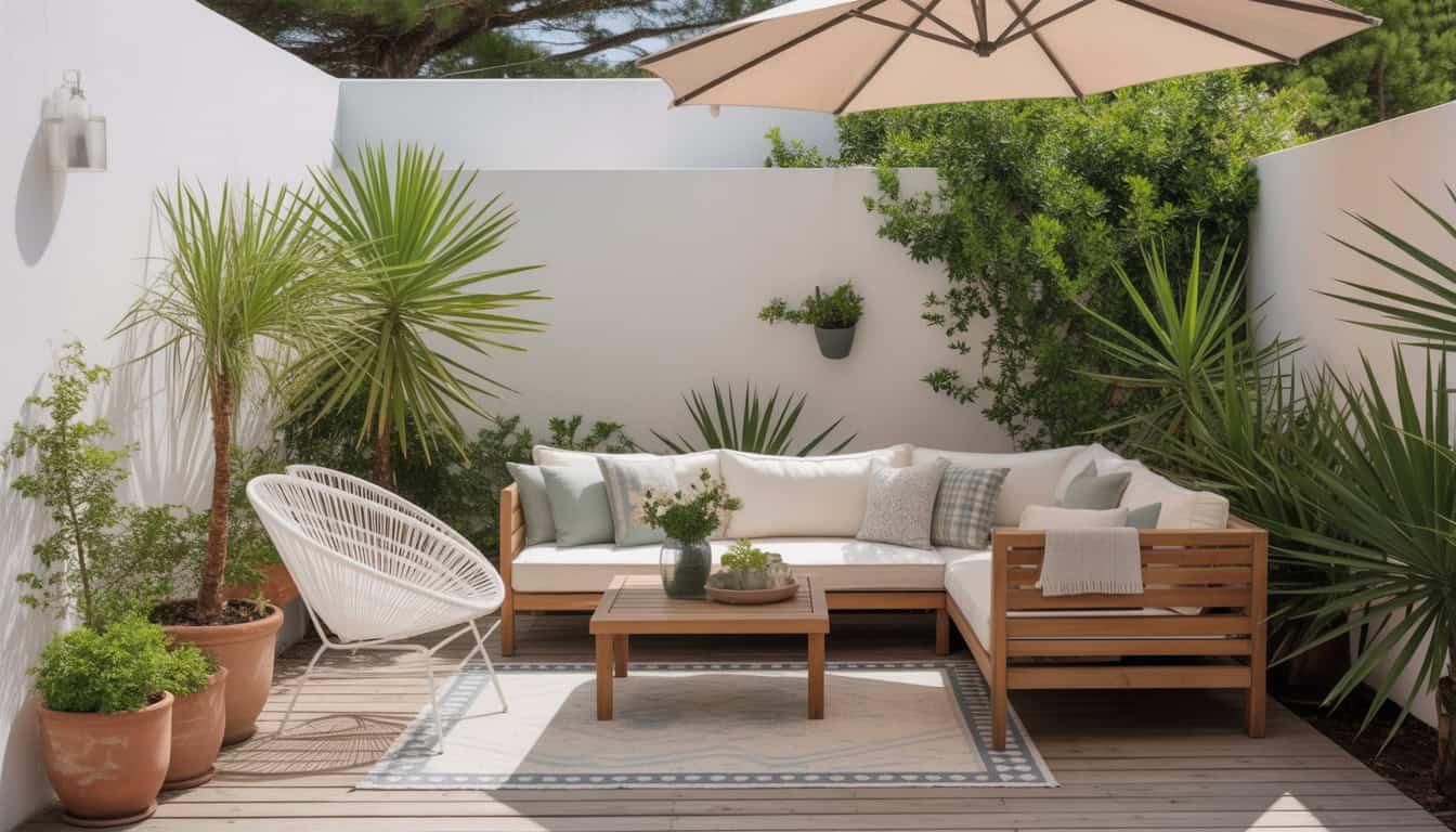 17 Outside Patio Ideas Small Spaces That Feel Open and Airy