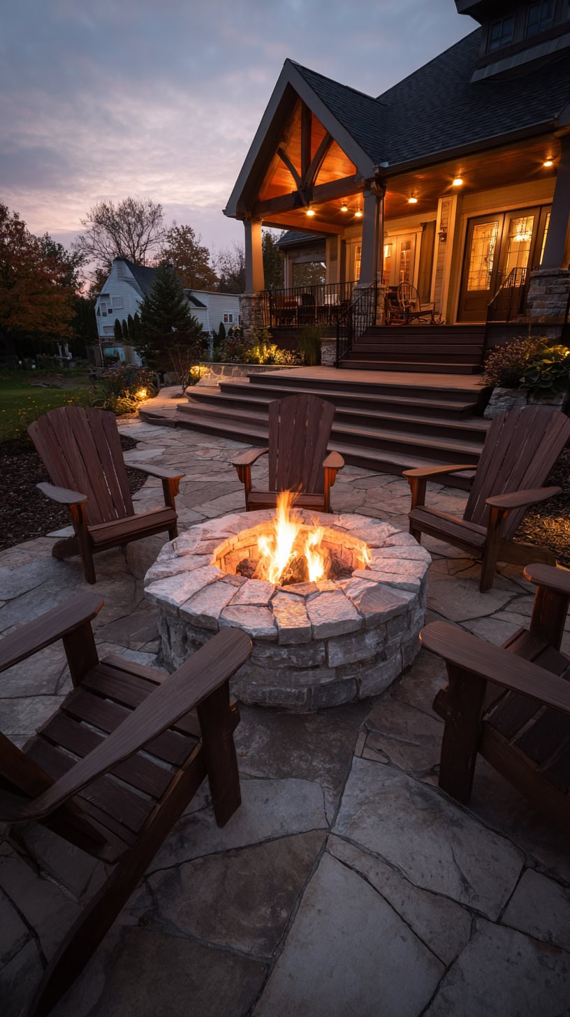 Front Entry Firepit Circle - Image 2