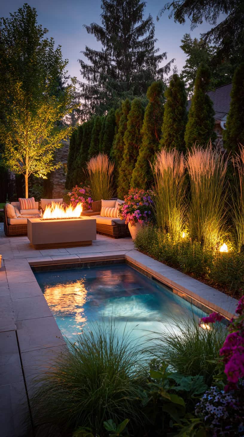 Landscaped Jacuzzi Area - Image 2