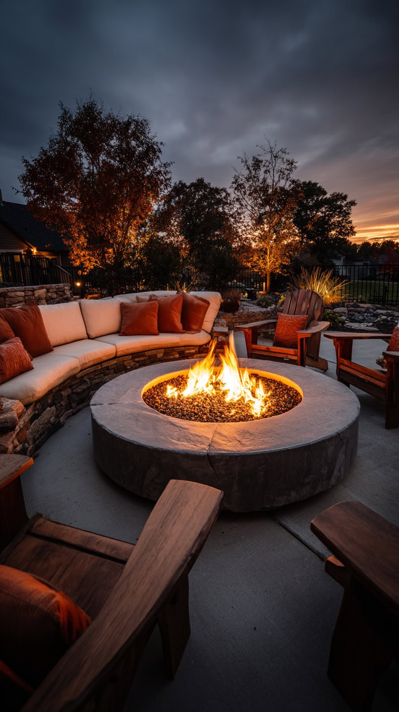 Large Natural Gas Fire Pit - Image 2