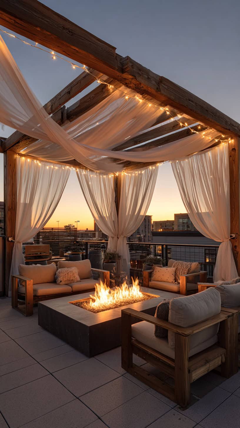 Luxury Rooftop Deck Pergola - Image 2