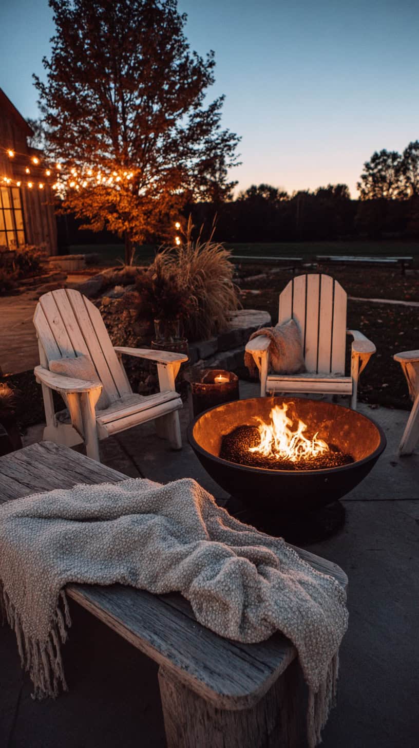Modern Farmhouse Firepit Nook - Image 2