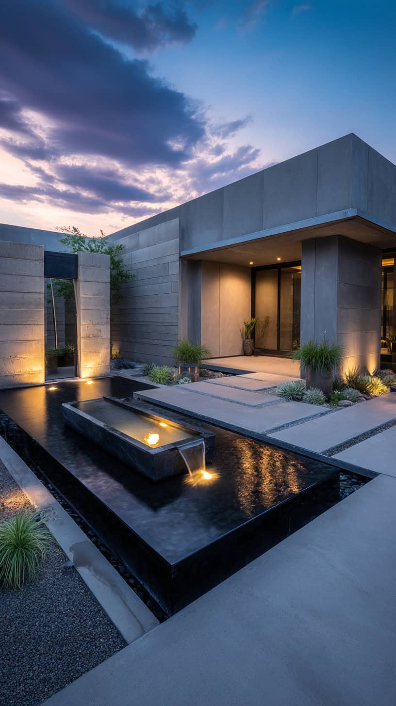 Modern House Backyard Water Wonders - Image 2