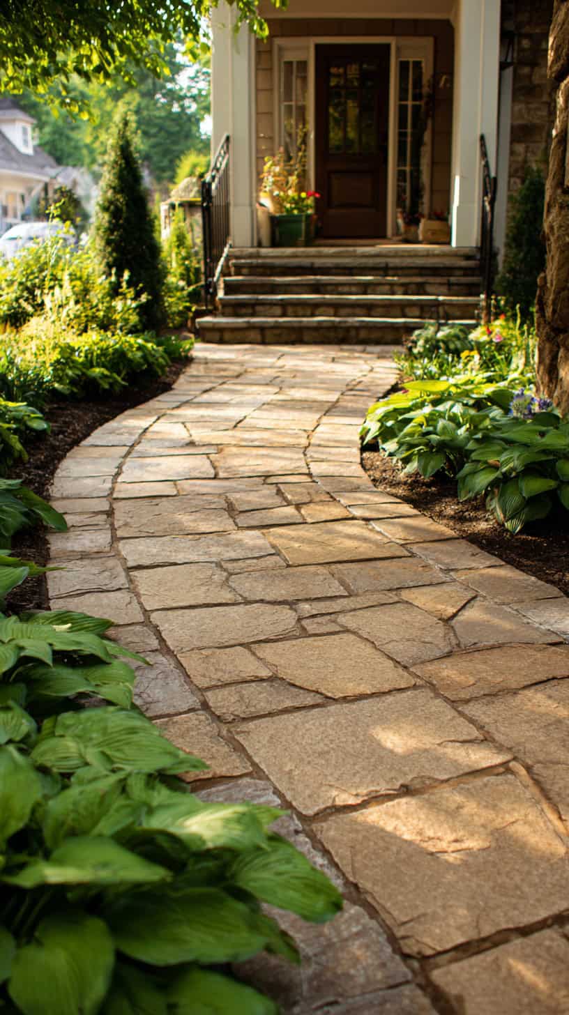 Patio Stone Paver Path - Image 1