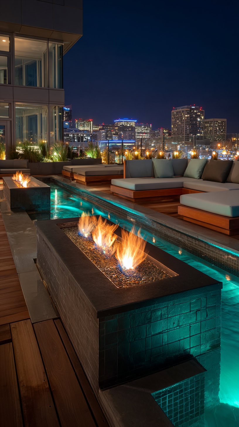 Plunge Pool Fire Feature - Image 2