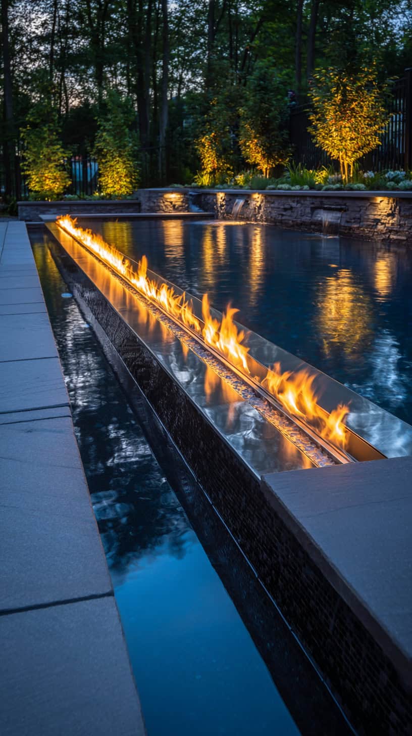 Pool Edge Fire Boundary - Image 1