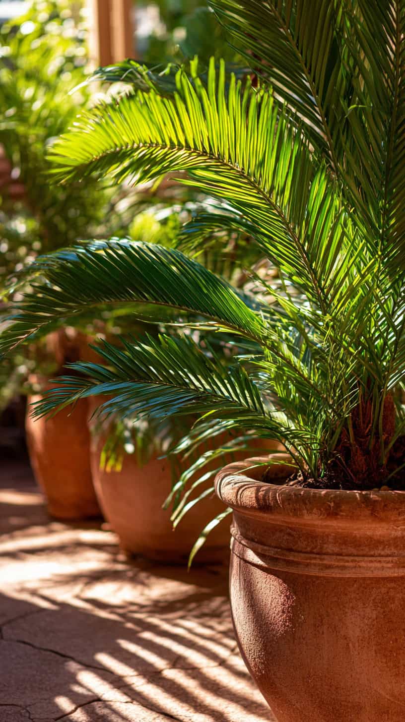 Potted Foxtail Palms - Image 2