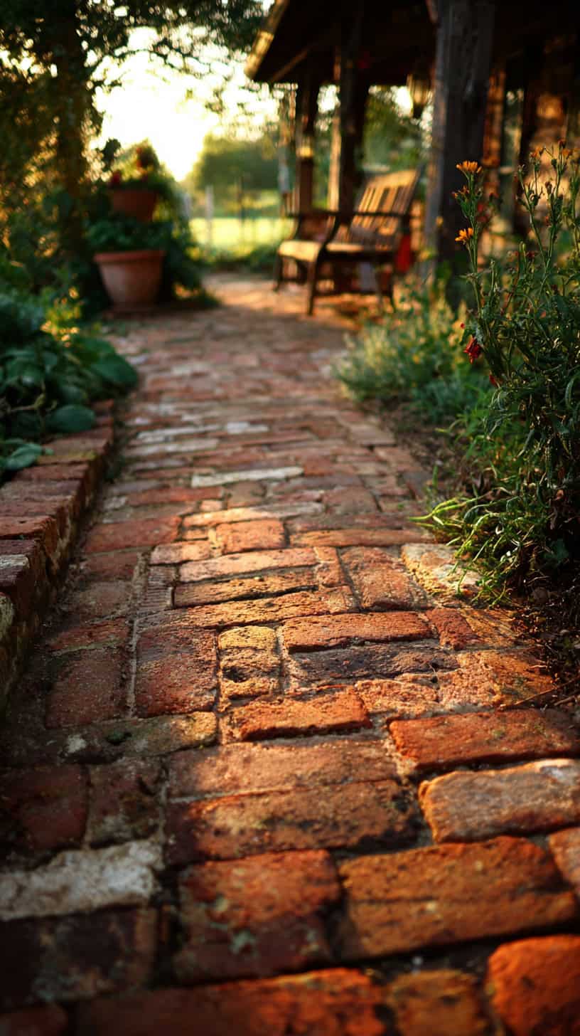 Rustic Brick Pathway Walkway - Image 2