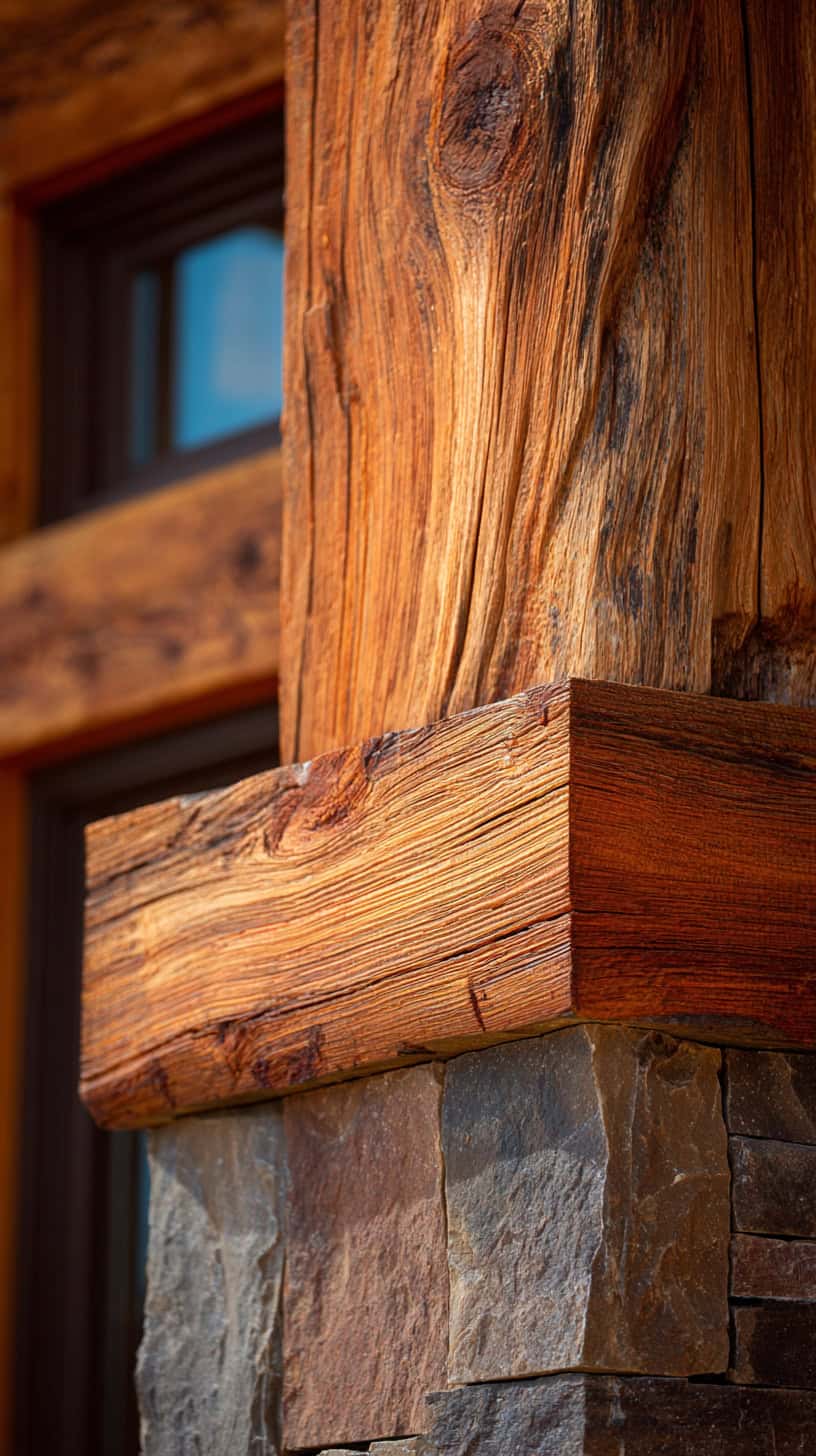 Rustic Cedar Siding Edges - Image 2