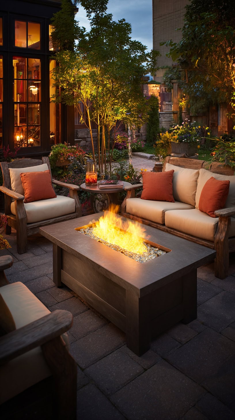 Seating Around Gas Table - Image 2