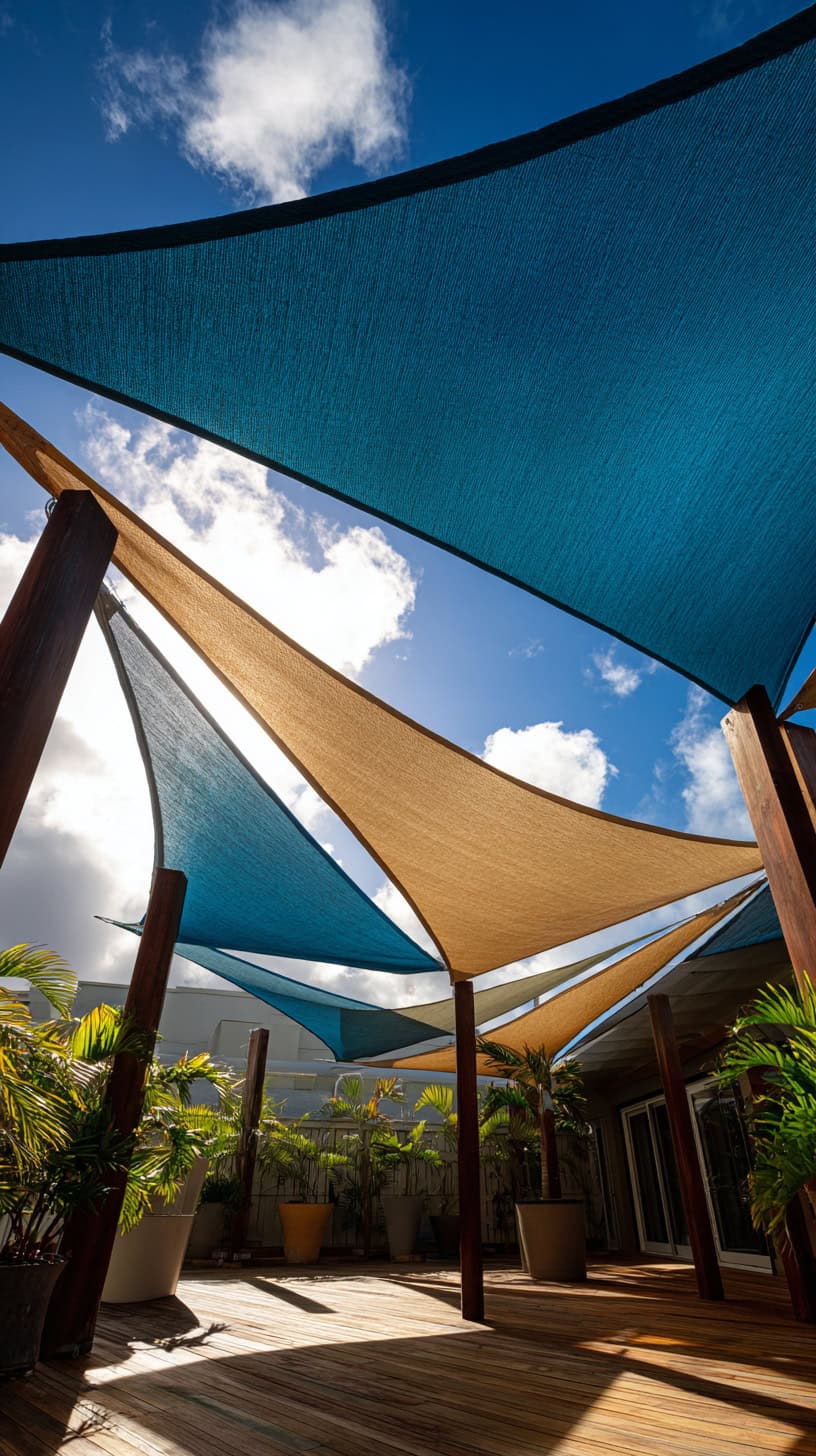 Shade Sail Pergola - Image 2
