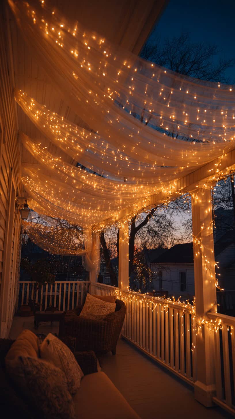 Solar String Light Drape - Image 1