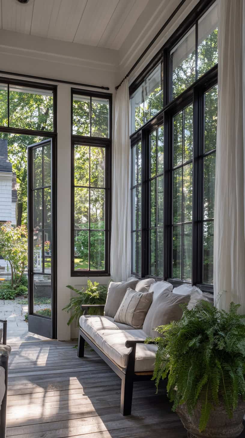 Sunroom-Style Window Screens - Image 2