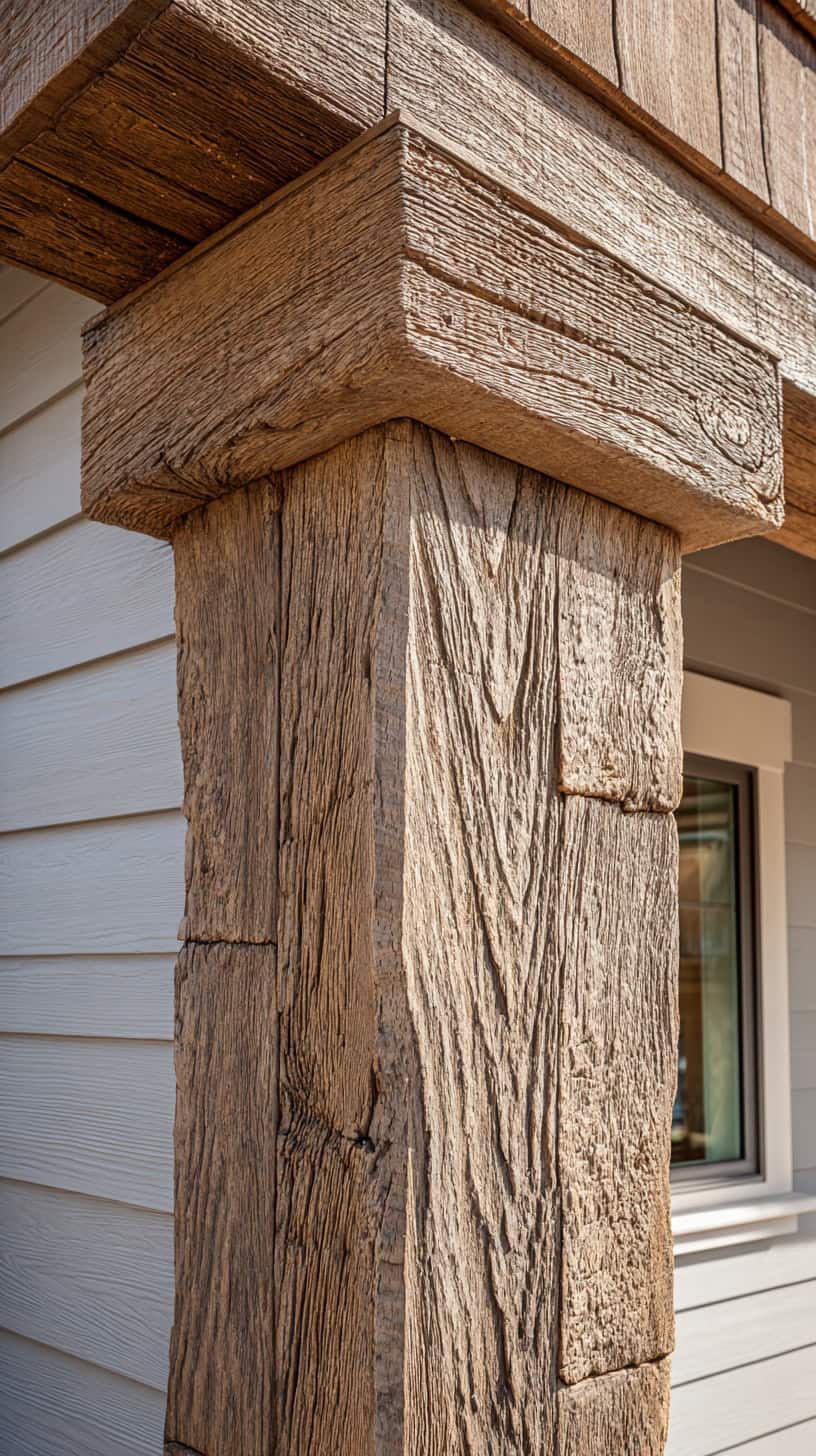 Textured Cedar Corner Boards - Image 2