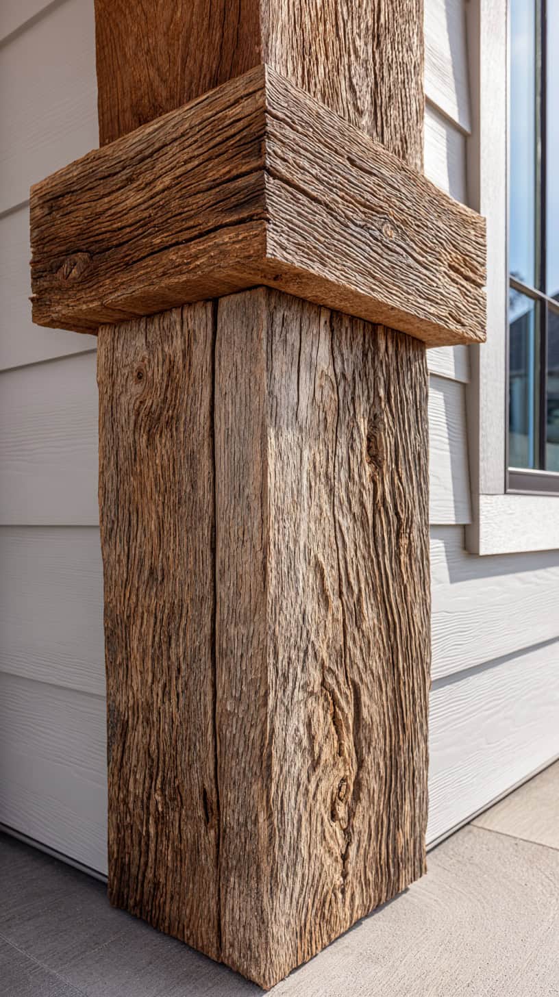 Textured Cedar Corner Boards - Image 1