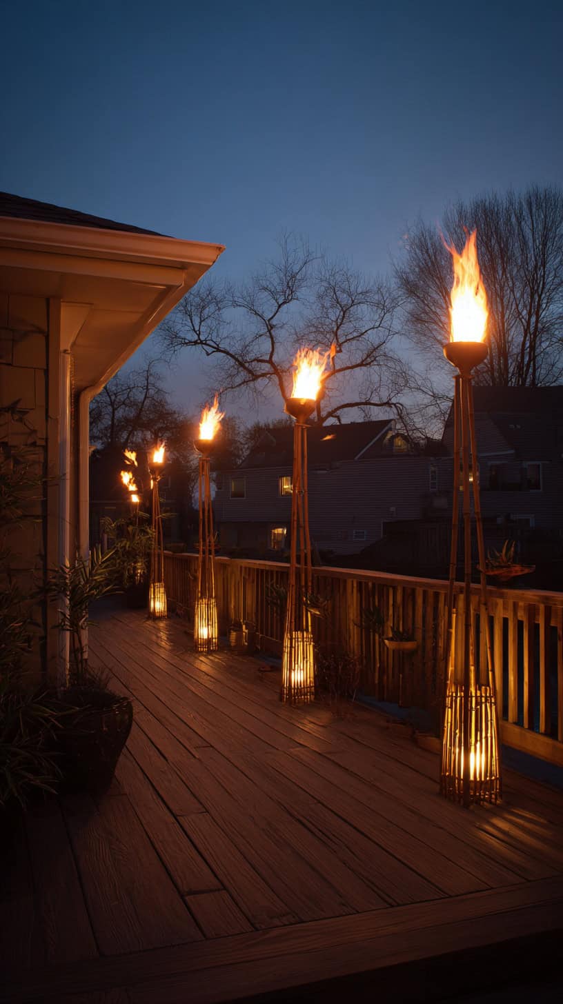Tiki Torch Lights - Image 1