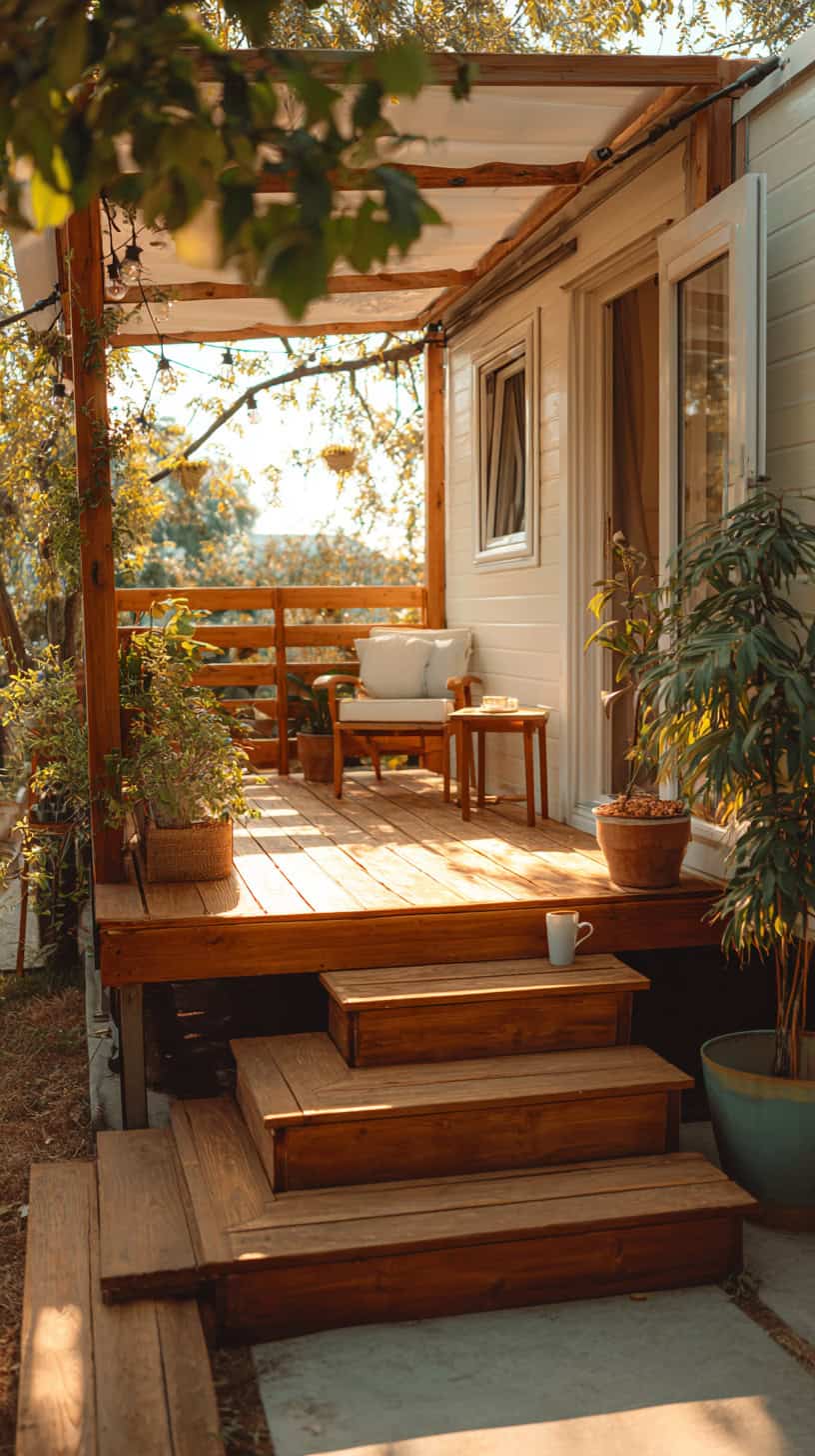 Trending Patio With Steps Down From House Ideas We're Loving - Image 2