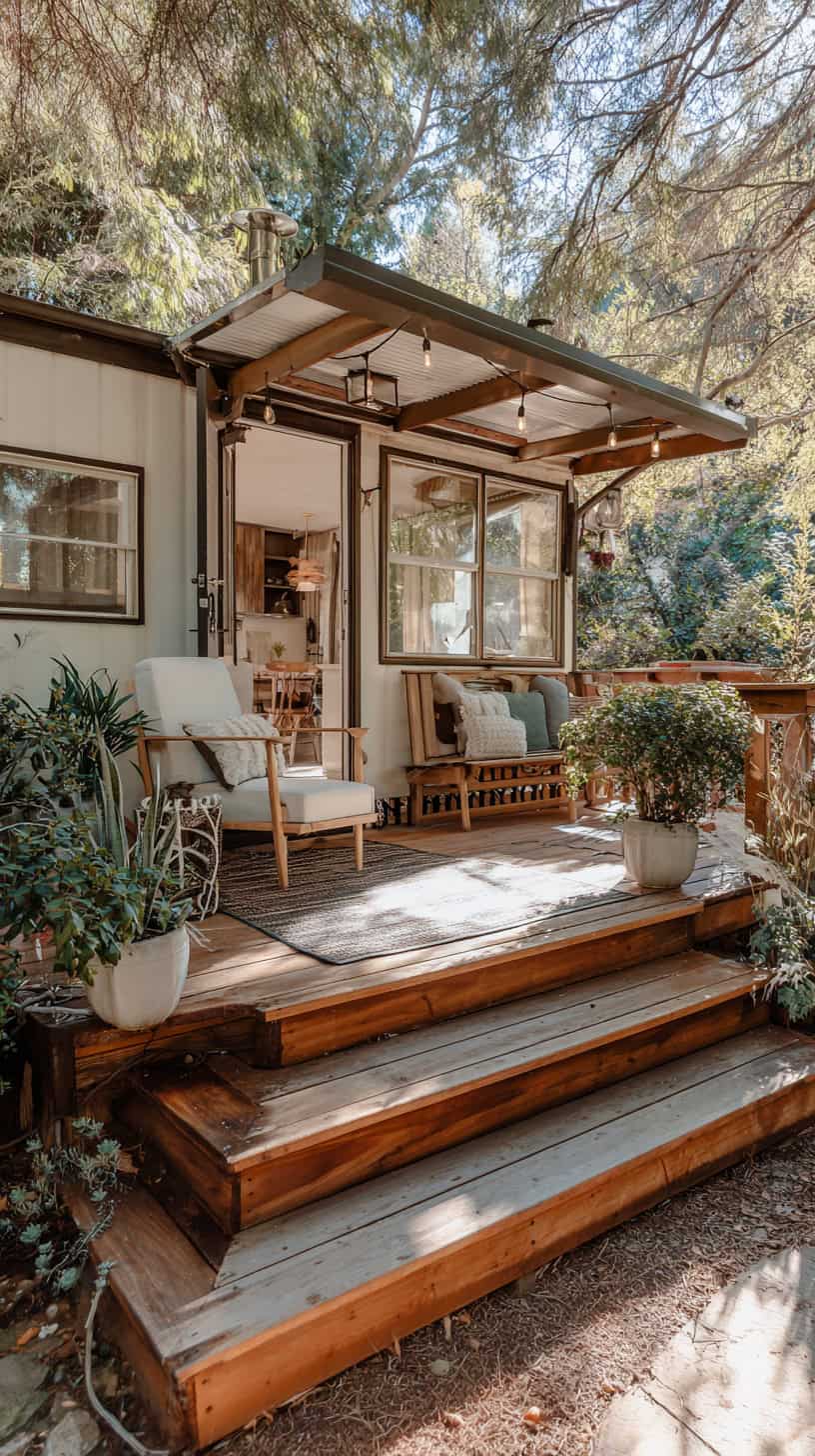 Trending Patio With Steps Down From House Ideas We're Loving - Image 1