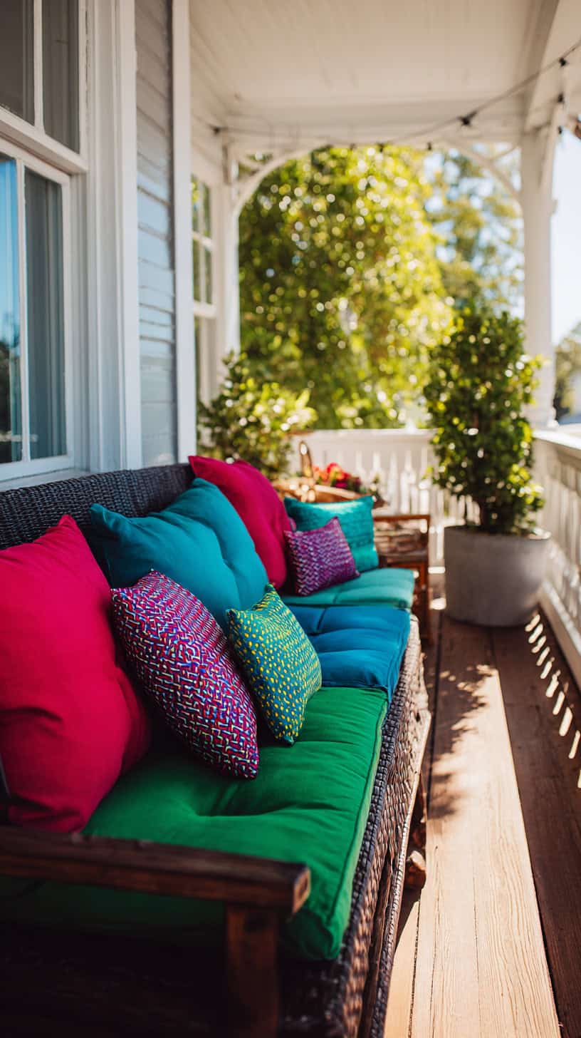 Vibrant Cushion Seating - Image 1