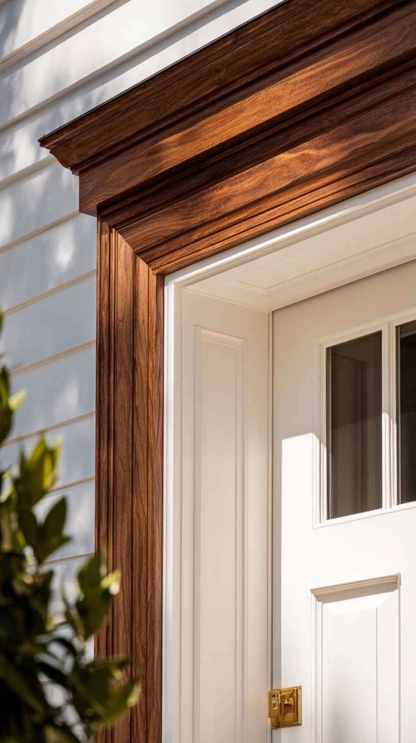 Walnut Wood Door Trim - Image 1