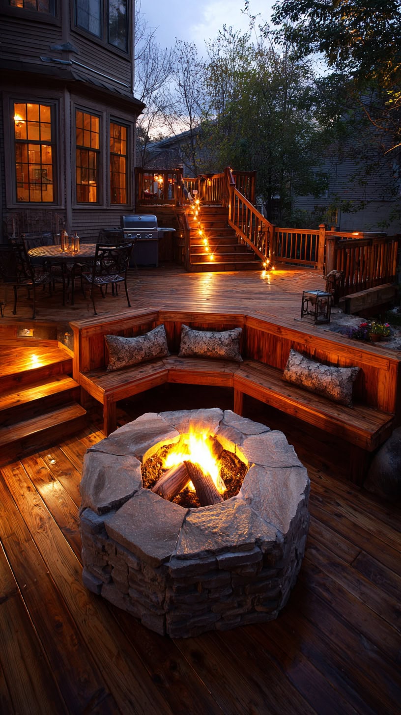 Why a Tiered Deck with Fire Pit Changed Our Family Evenings - Image 2