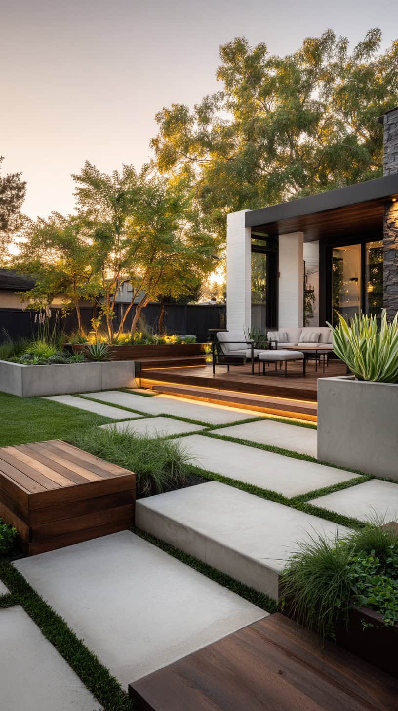 Backyard Modern Design Concepts for a Sleek and Functional Yard ...