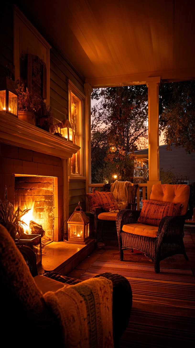 Why Every Mom Needs Front Porch Fireplace Ideas - Image 2