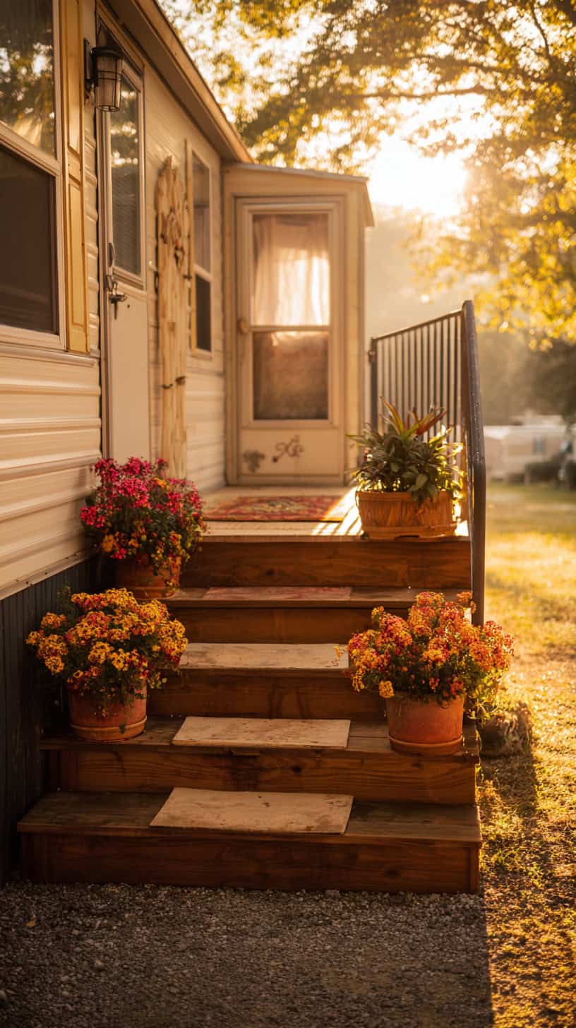 Why Front Steps For Mobile Home Make Our Home Feel Magical - Image 1