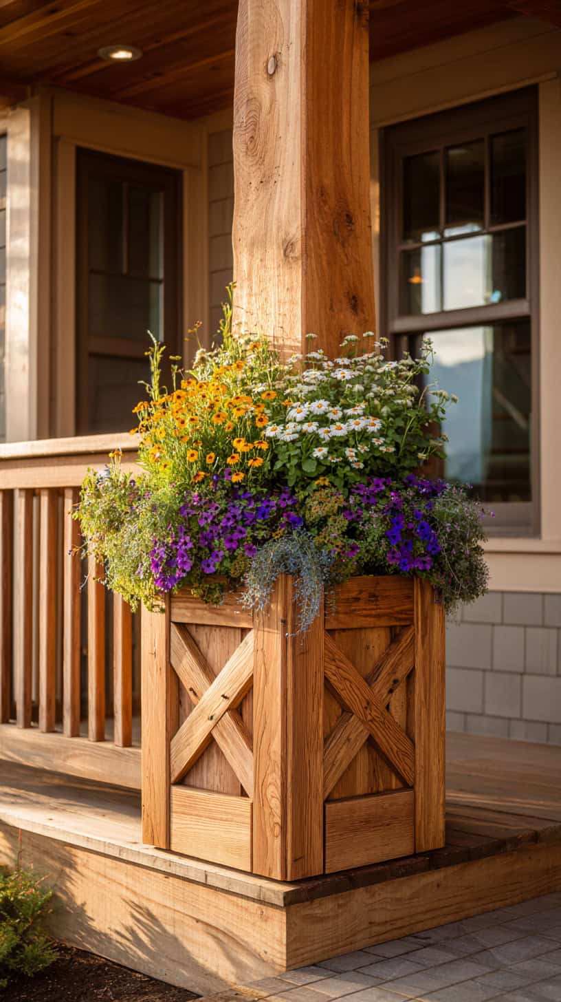 Creative Front Porch Post Ideas with a Twist - Image 1