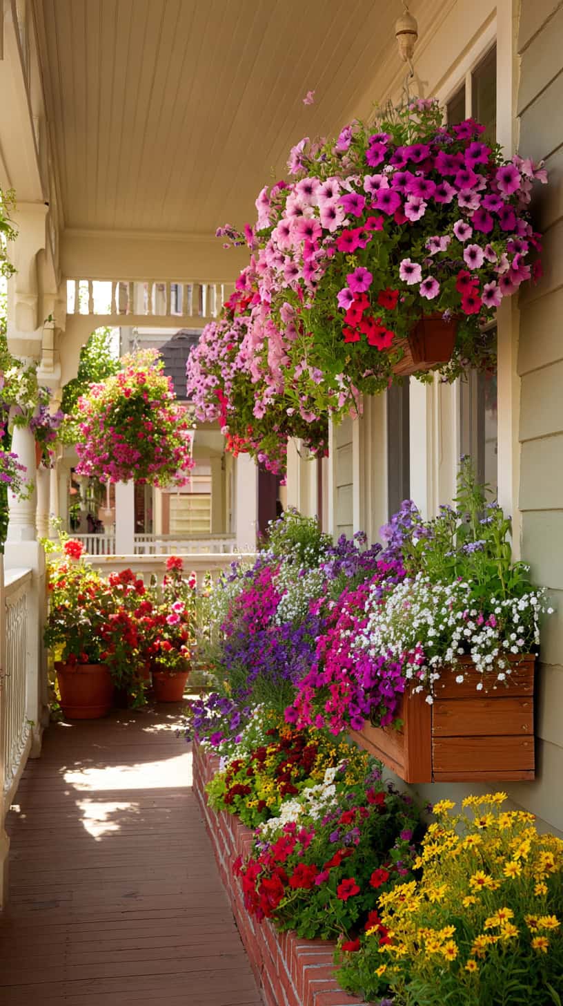 Entrance Porch Flower Boxes - Image 1
