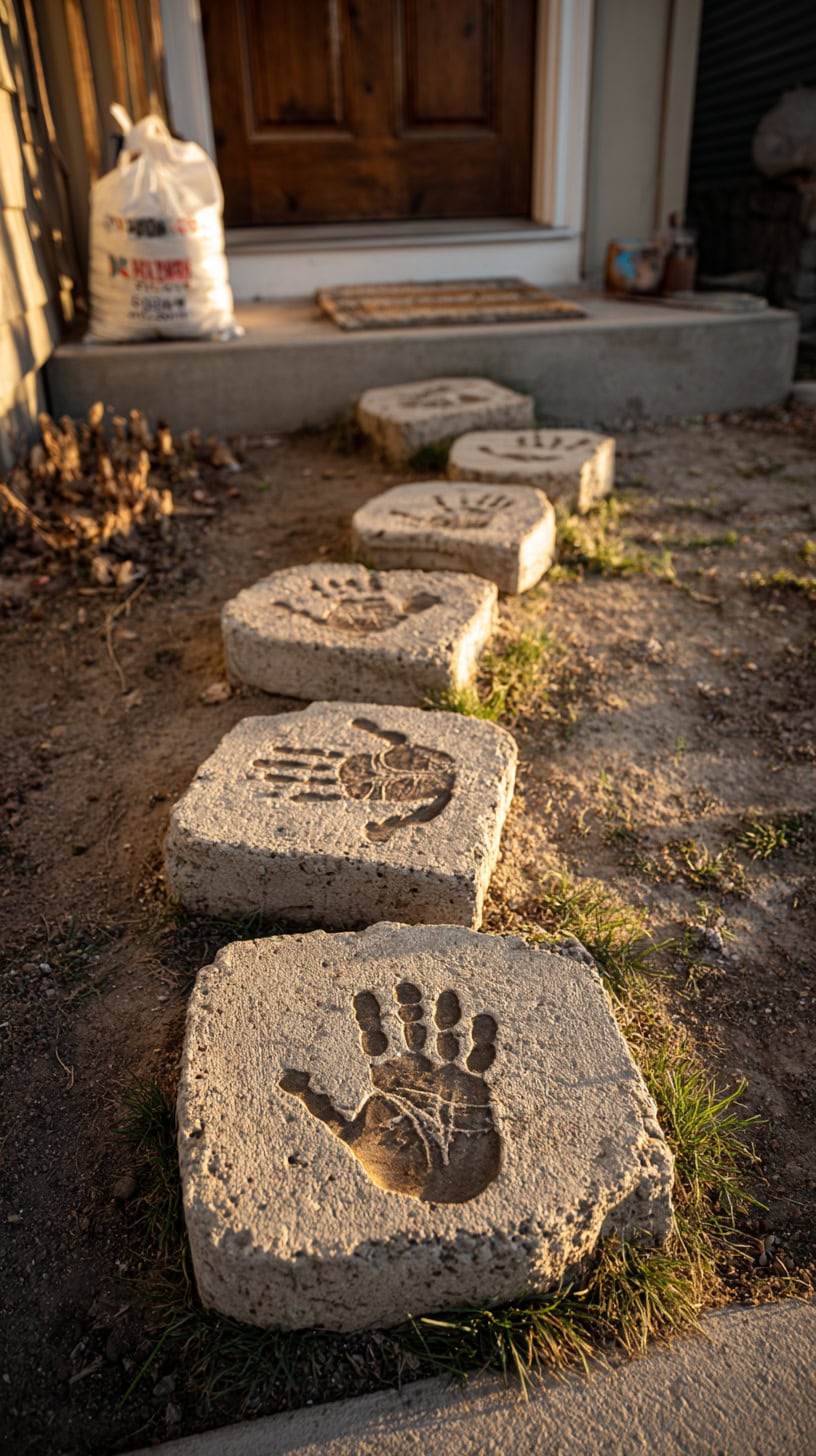 Family Handprint Stepping - Image 2