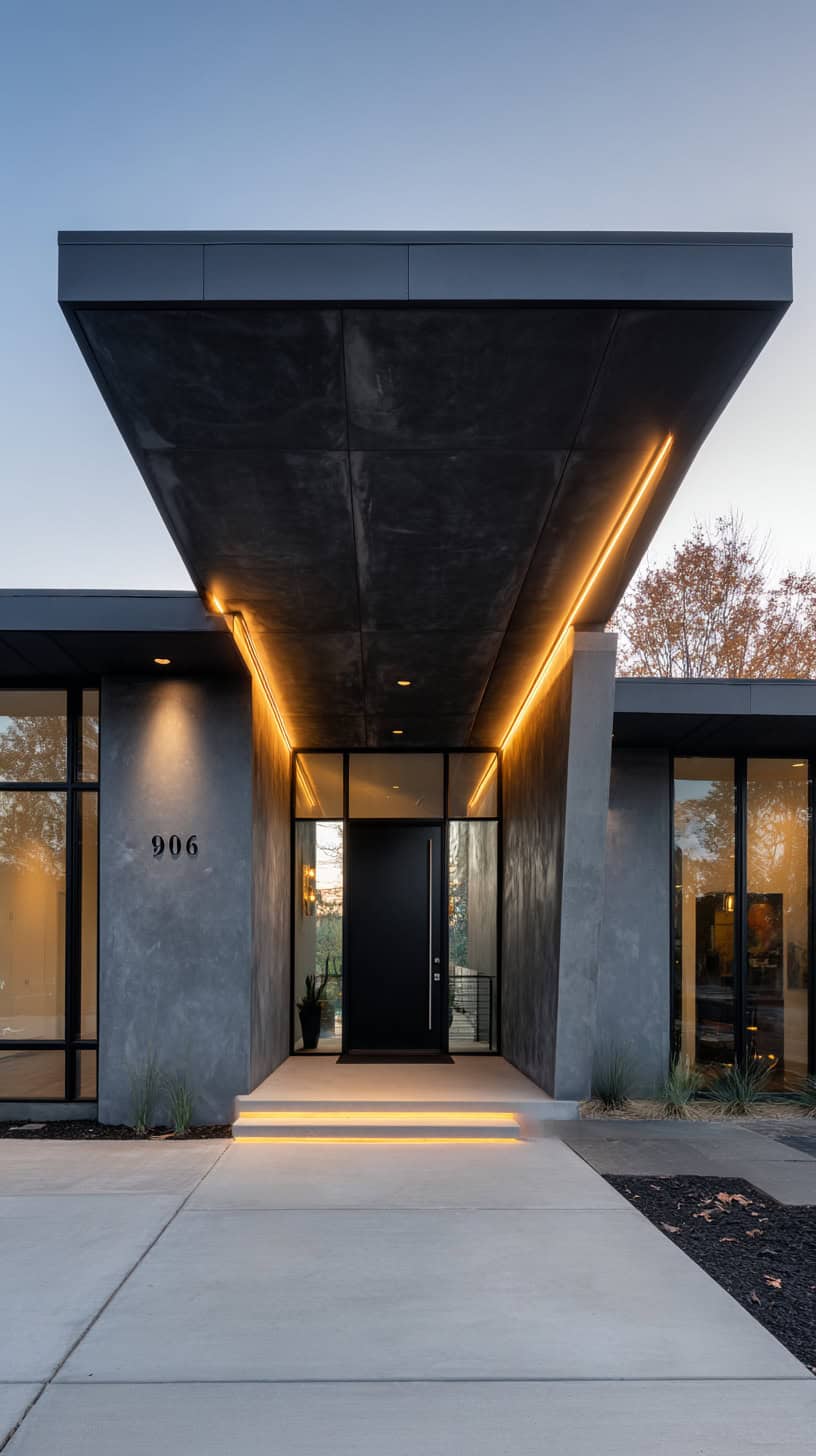 Flat Roof Entrance - Image 1