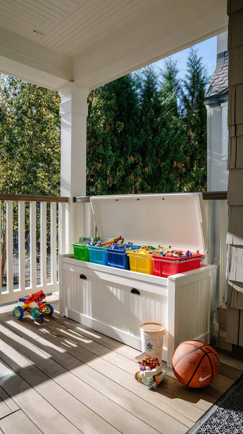 Front Deck Toy Storage Nook - Image 2