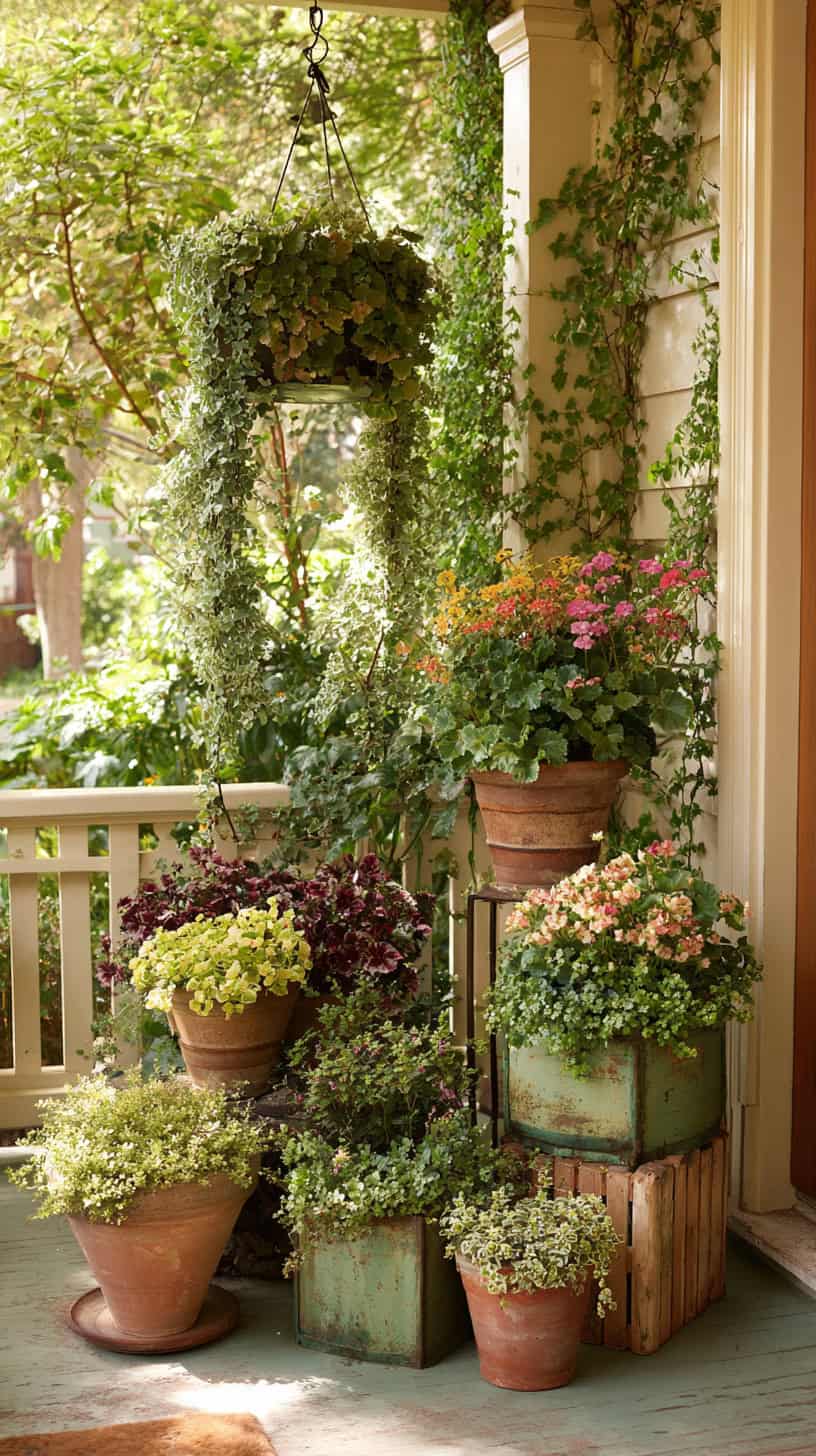 Potted Plant Grouping - Image 1