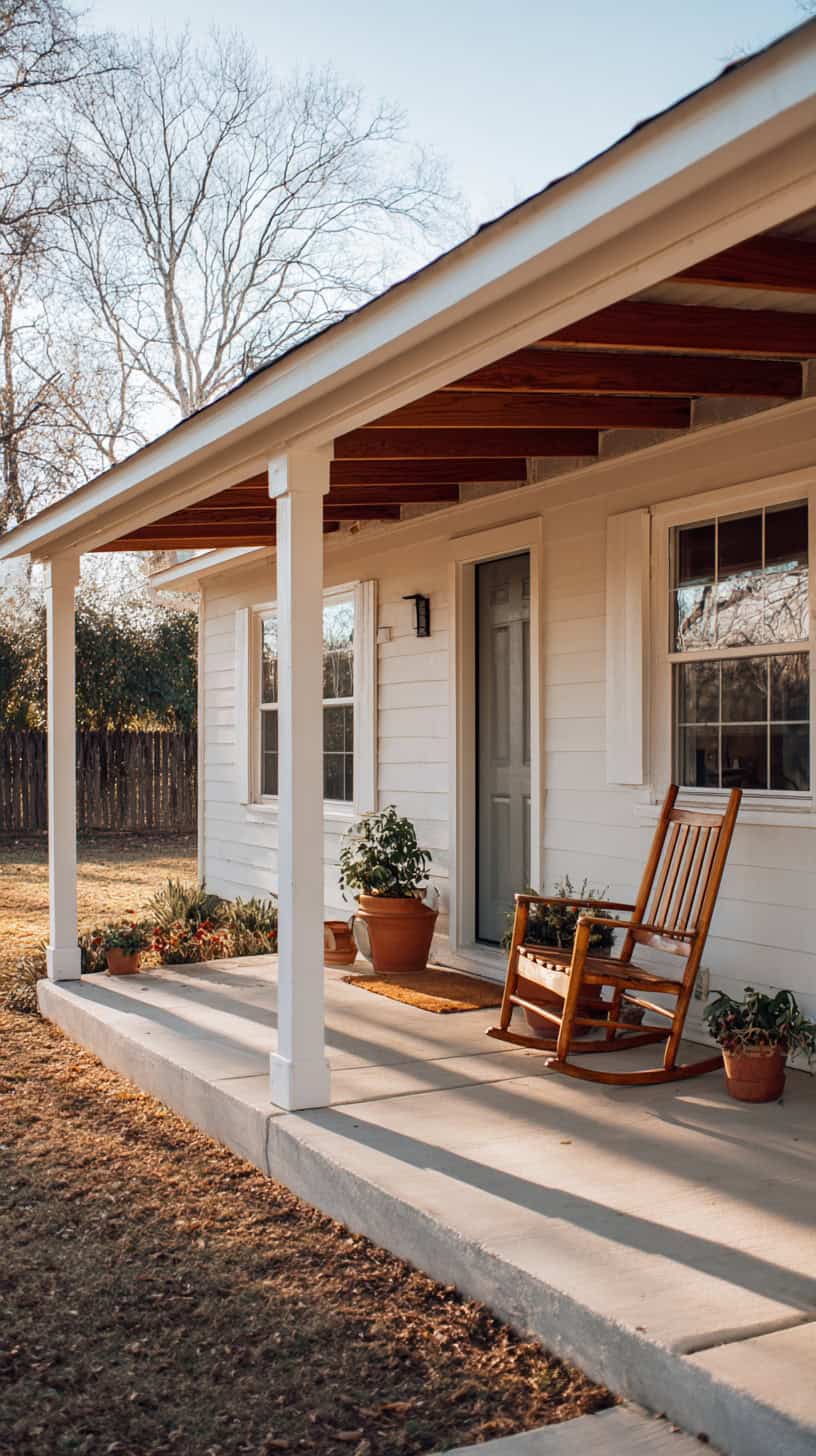 Ranch House Front Porch Ideas on a Budget - Image 2