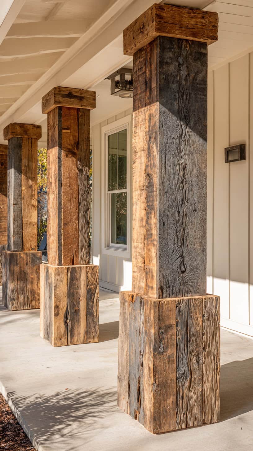 Rustic Farmhouse Column Accents - Image 2