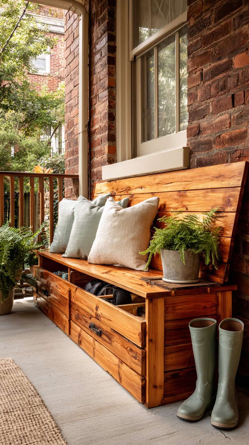 Side Porch Bench Nook - Image 1