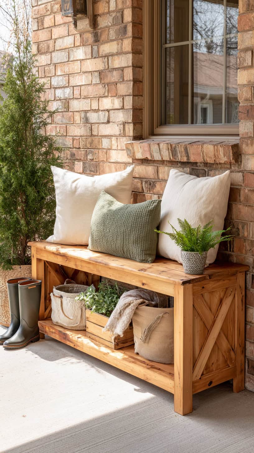 Side Porch Bench Nook - Image 2