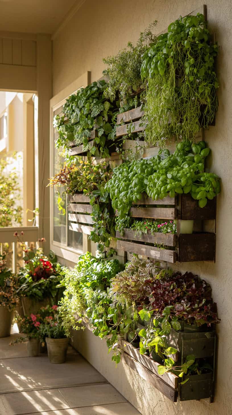 Side Porch Planter Wall - Image 1
