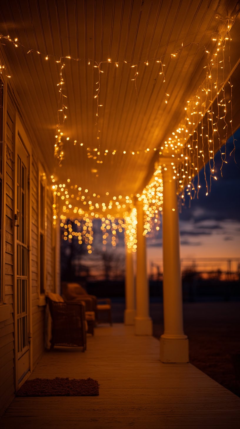 String Light Installation - Image 1