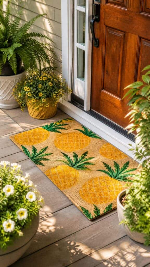 Vibrant Doormats That Set The Tone
