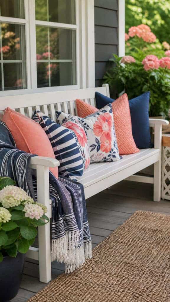 Colorful Throw Pillows and Textiles